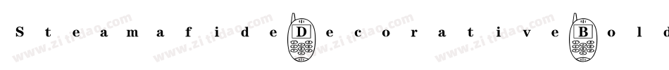 Steamafide Decorative Bold手机版字体转换